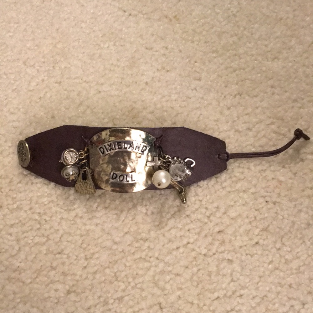 Dixieland Doll leather bracelet